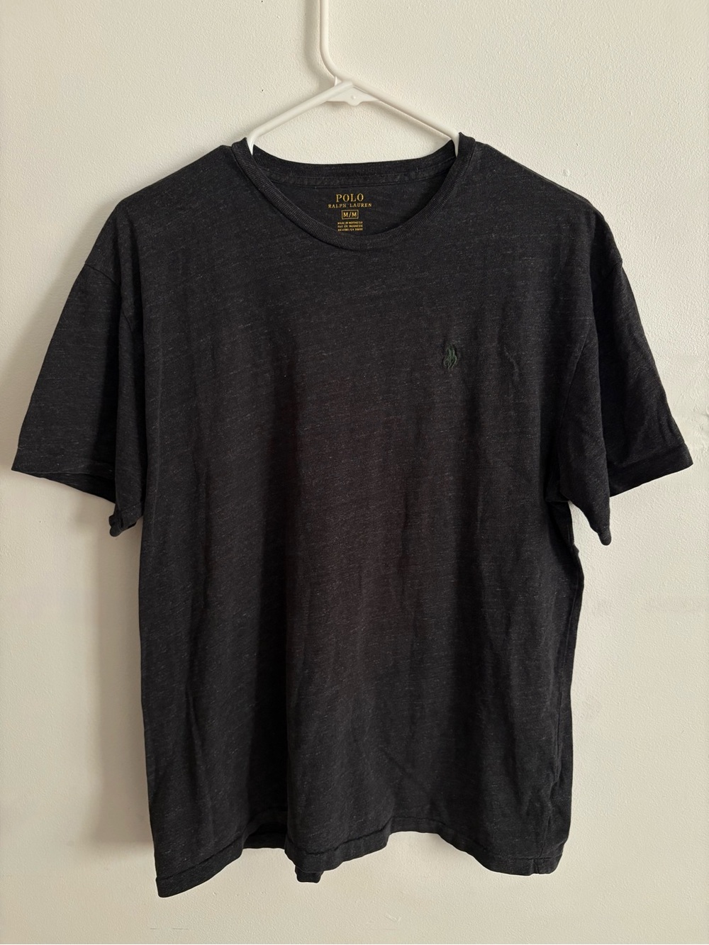 Polo by Ralph Lauren Charcoal Black Short Sleeve Tee